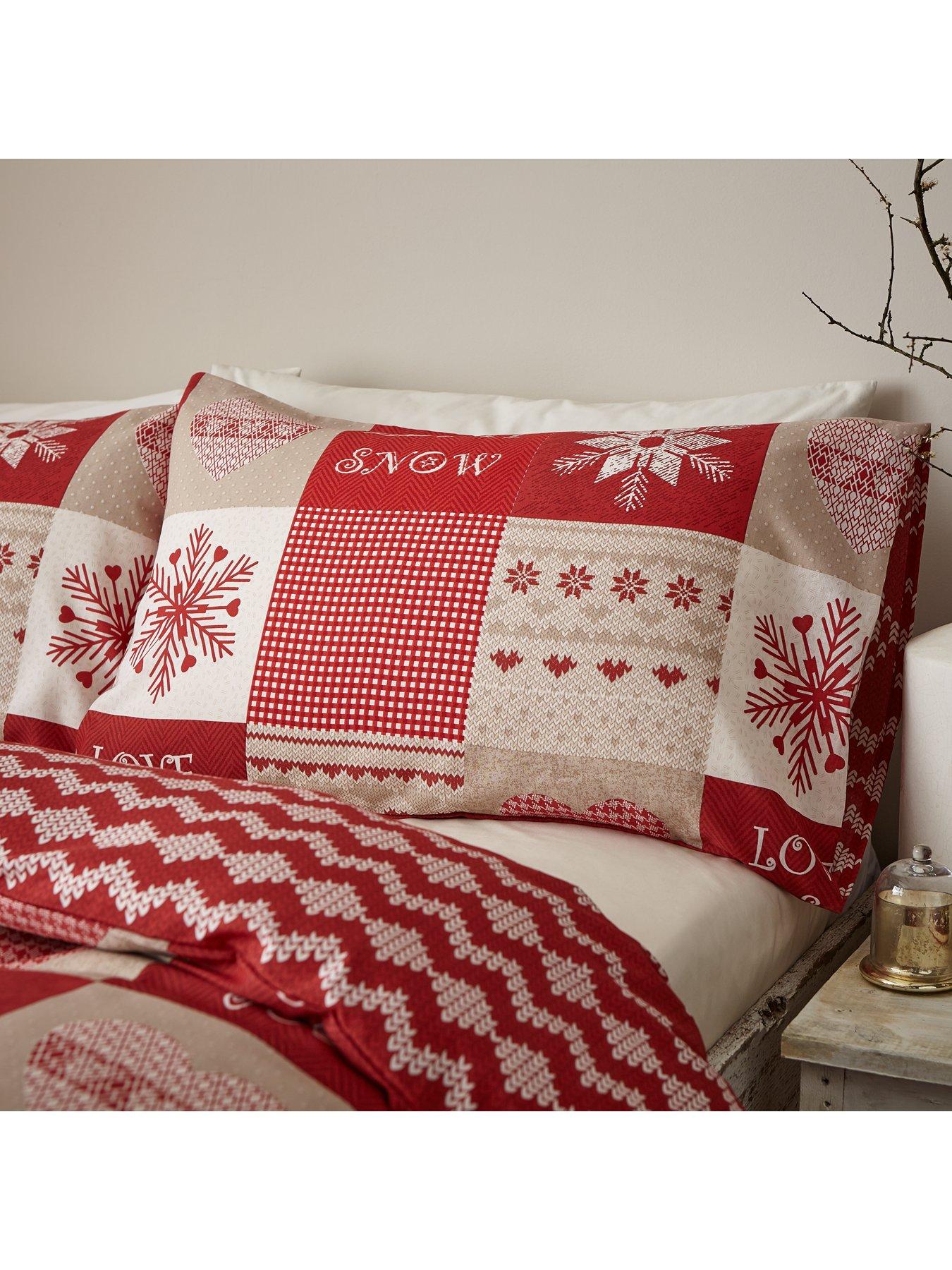 catherine-lansfield-let-it-snow-christmas-duvet-cover-setback