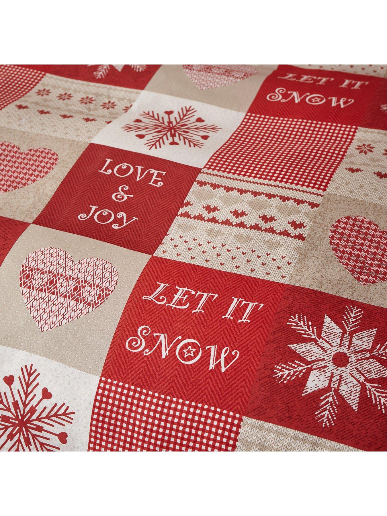 catherine-lansfield-let-it-snow-christmas-duvet-cover-setoutfit