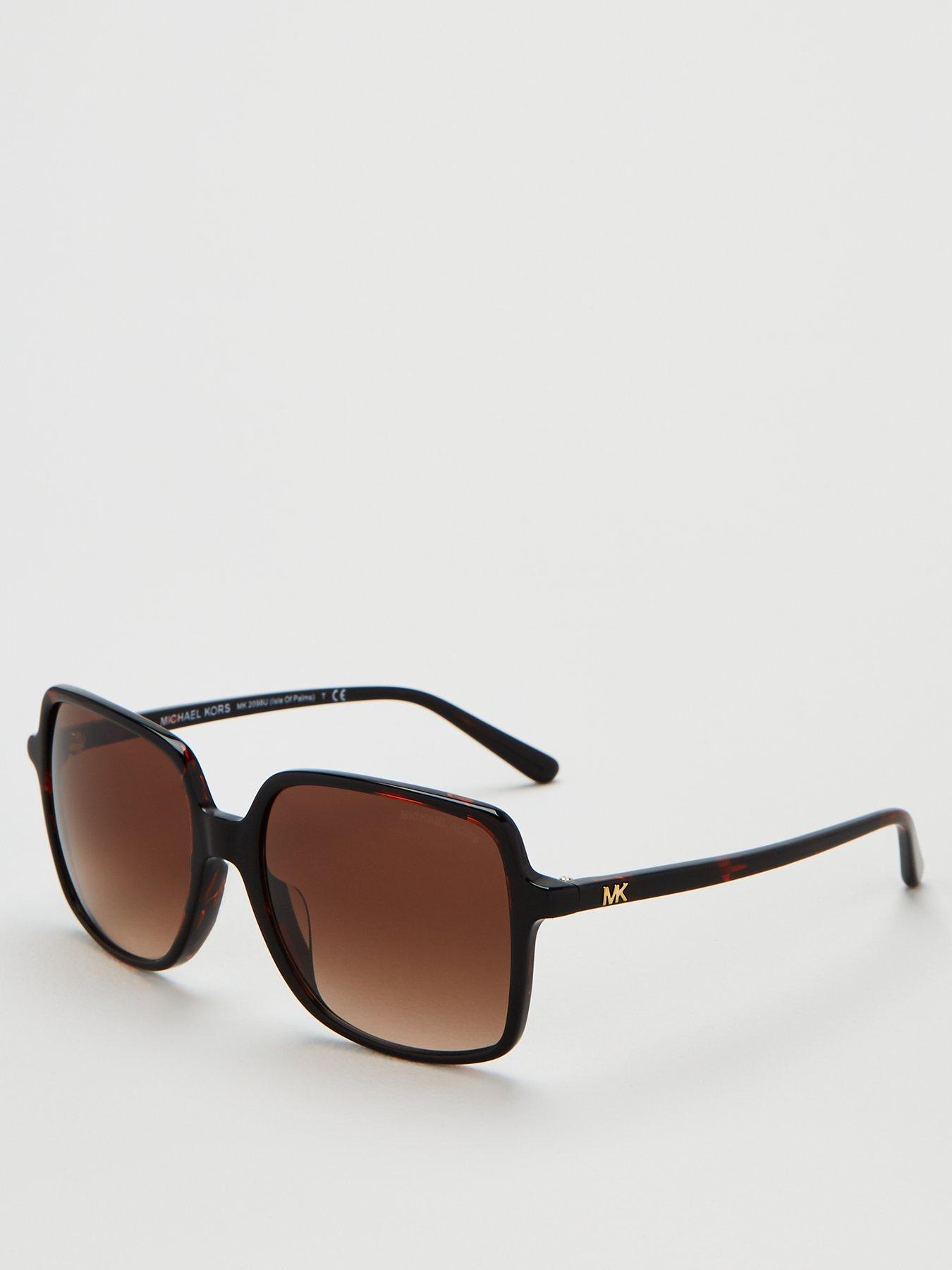 Image 2 of 5 of Michael Kors Isle Of Palms Square Sunglasses New Tort