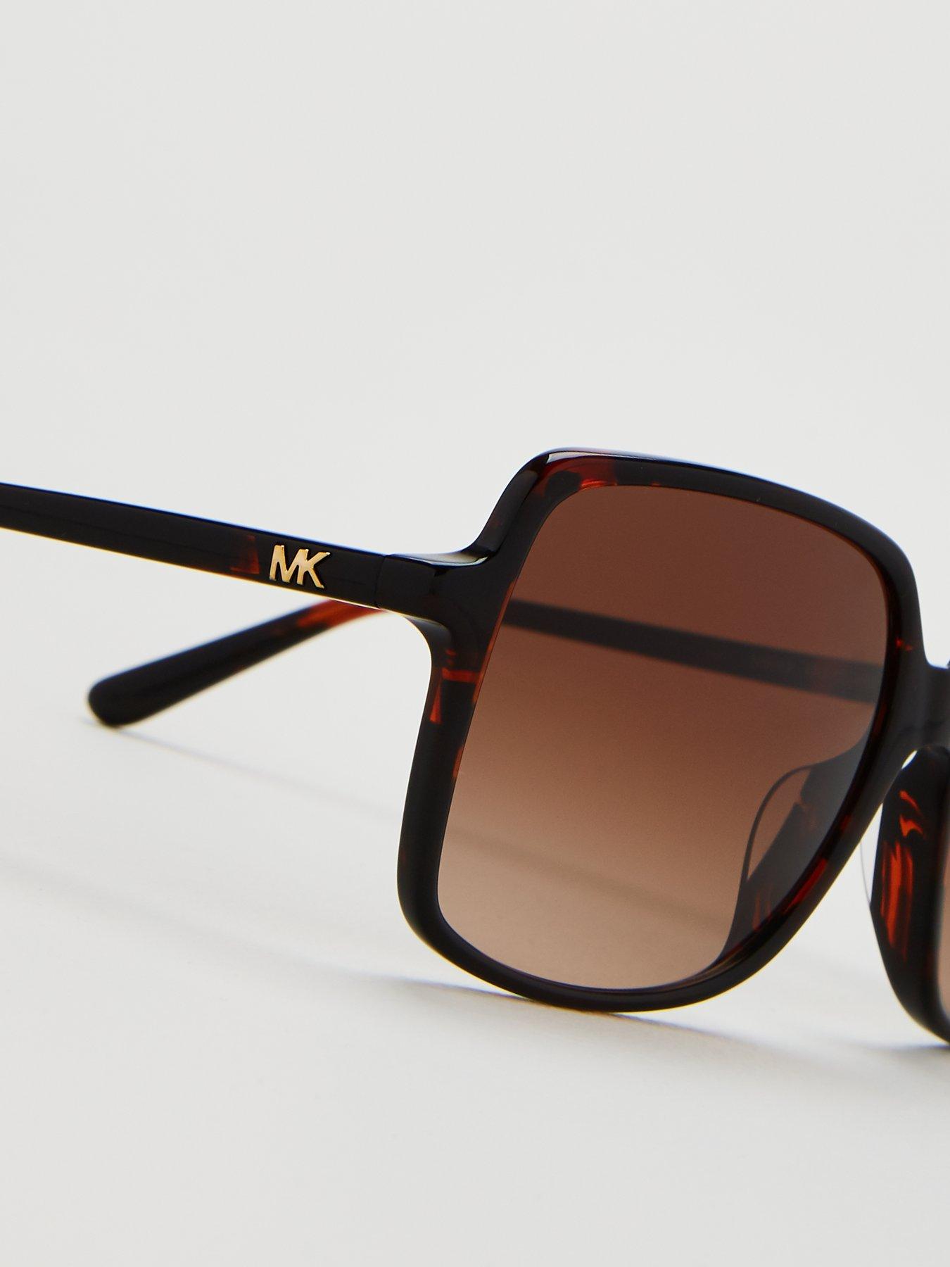 Image 3 of 5 of Michael Kors Isle Of Palms Square Sunglasses New Tort