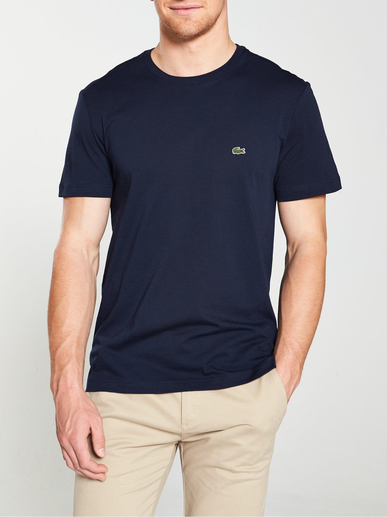 lacoste-sportswear-pima-cotton-small-logo-t-shirt-navyfront