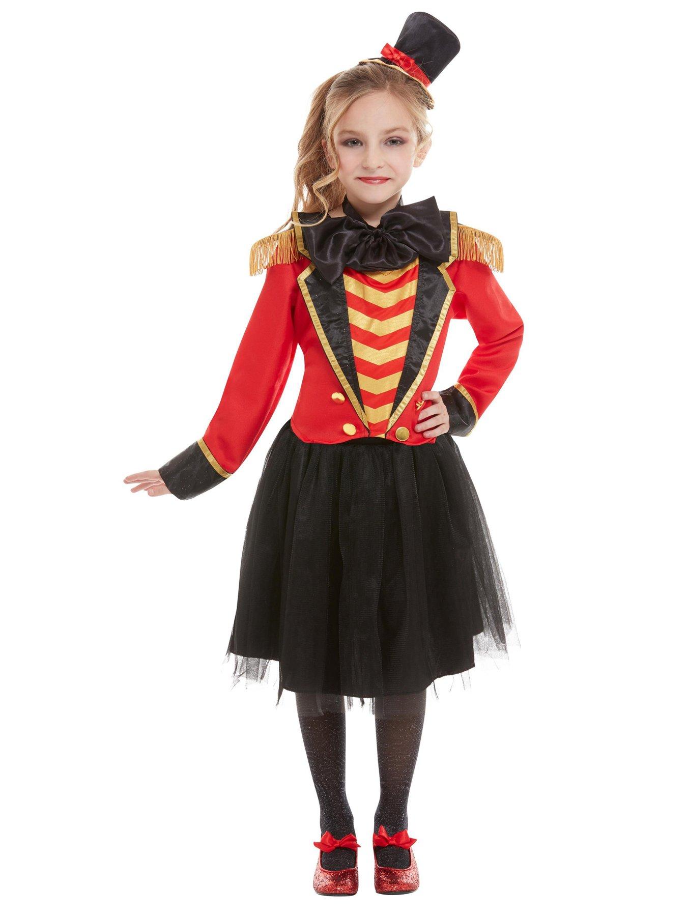 Image 2 of 2 of Girls Deluxe Ringmaster Costume