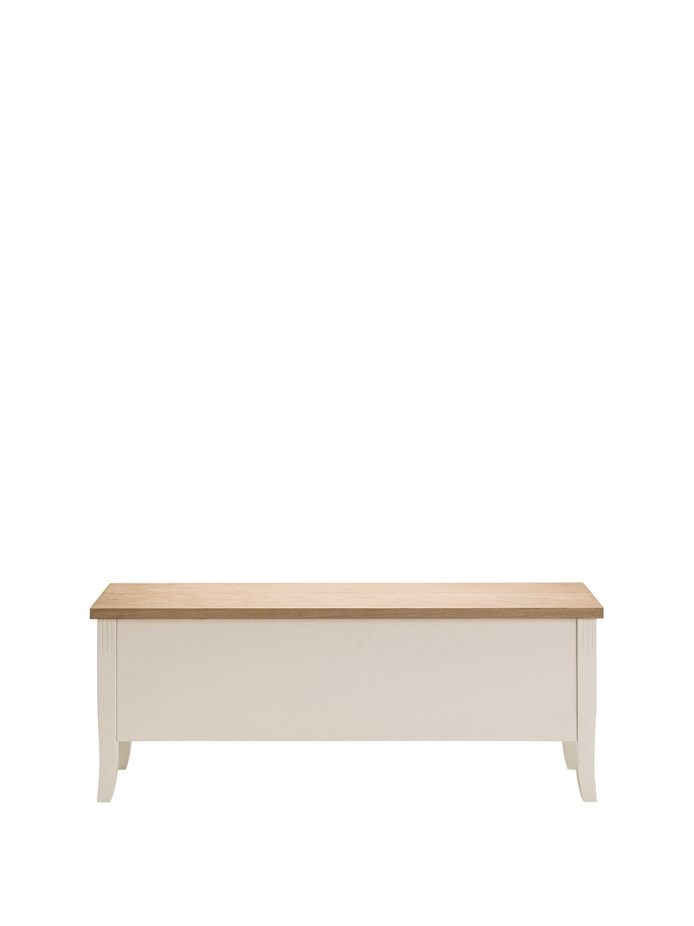 julian-bowen-davenportnbspsolid-wood-and-oak-veneer-storage-benchfront