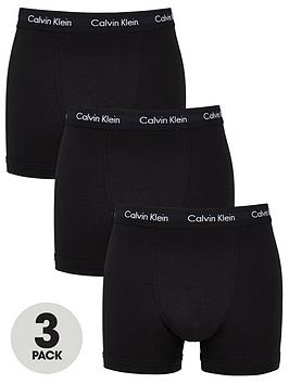 calvin-klein-calvin-klein-core-3-pack-trunks-black