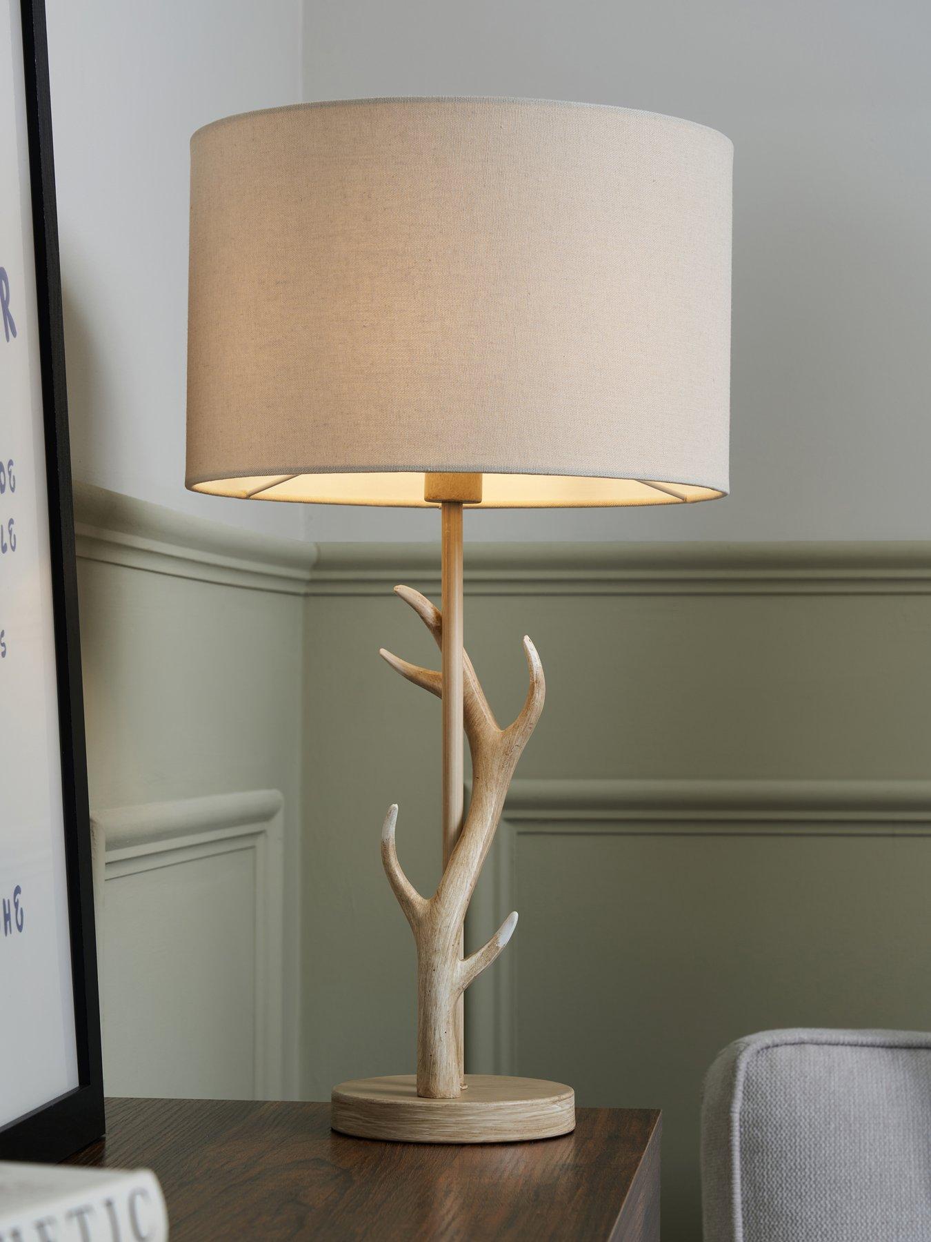 Image 1 of 3 of Very Home Antler Table Lamp