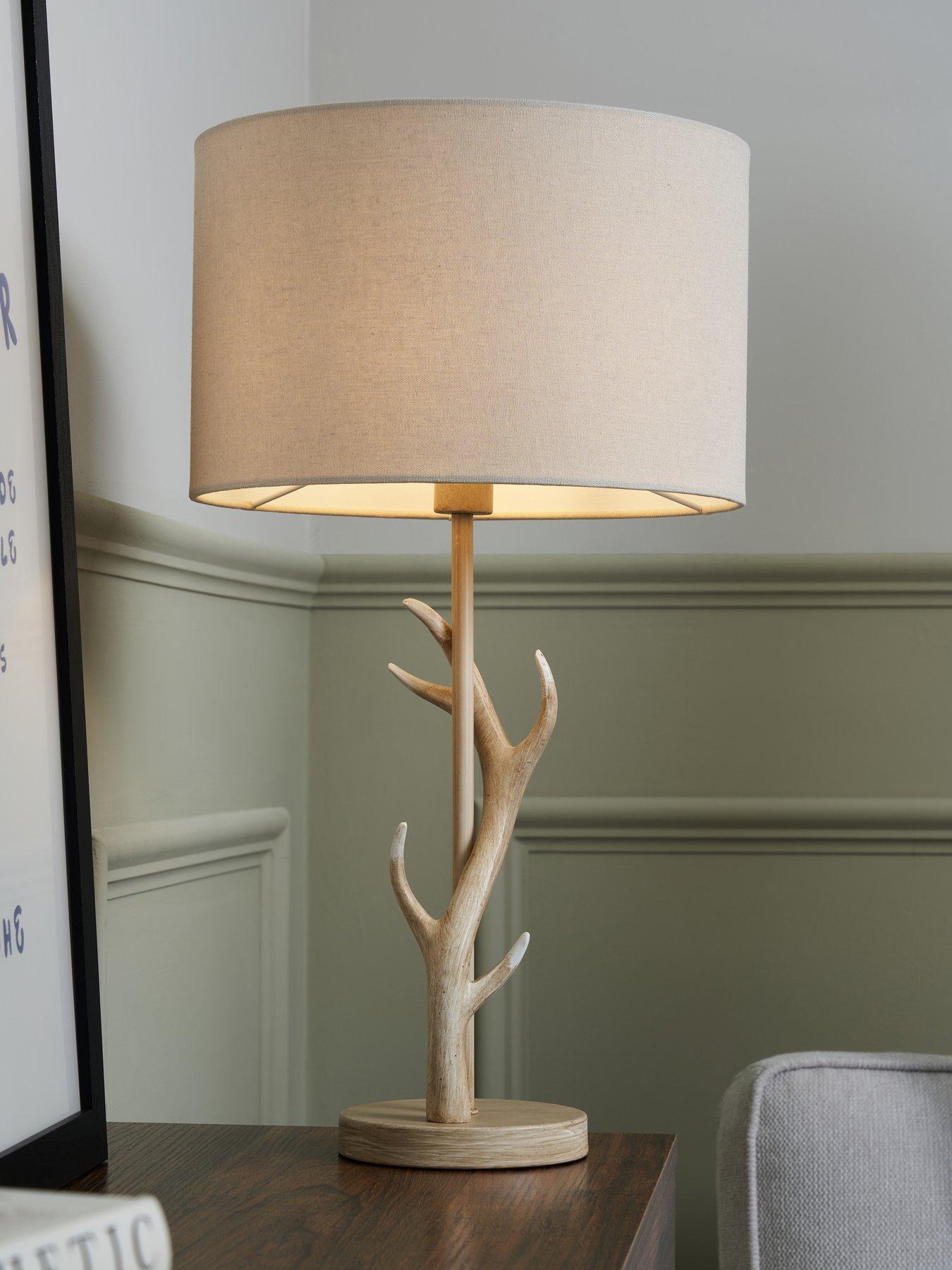 Image 3 of 3 of Very Home Antler Table Lamp