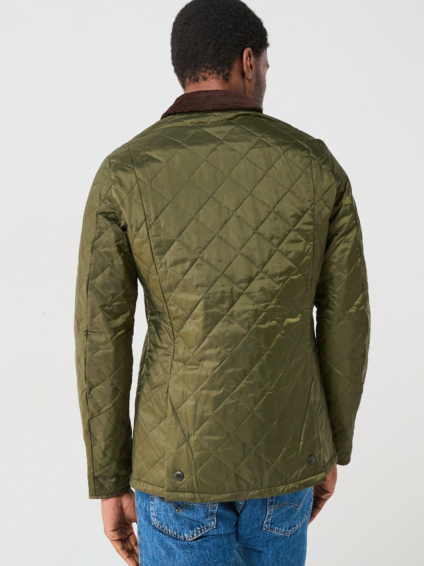 Image 2 of 3 of Barbour Barbour Heritage Liddesdale Quilted Jacket - Dark Green