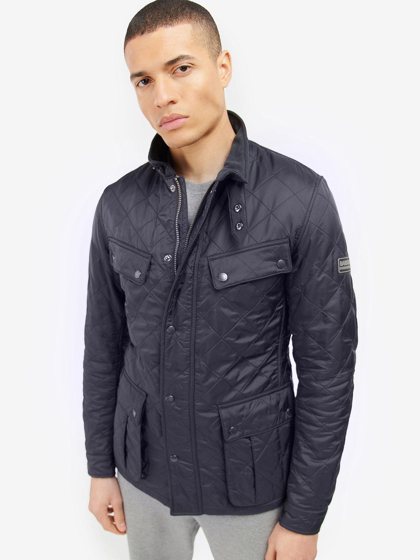 Barbour hot sale international navy