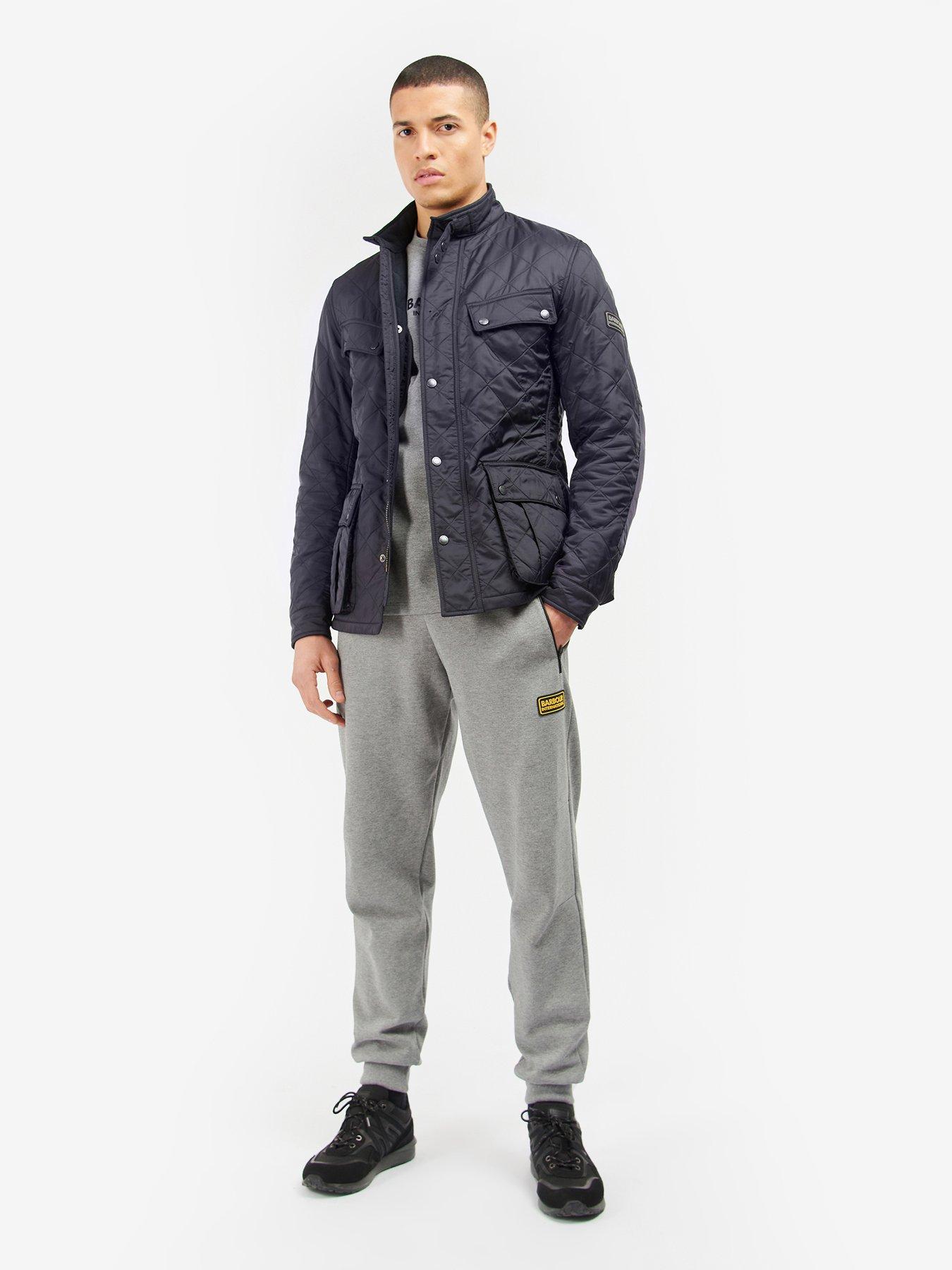 Barbour international best sale mens navy