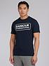 barbour-international-essential-large-logo-t-shirt-navyfront