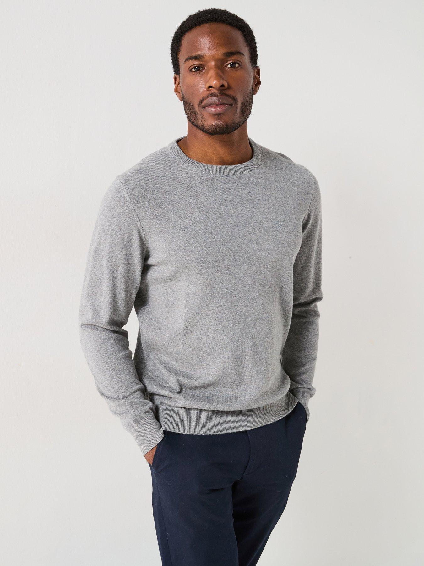 Barbour Barbour Crew Neck Knitted jumper - Grey