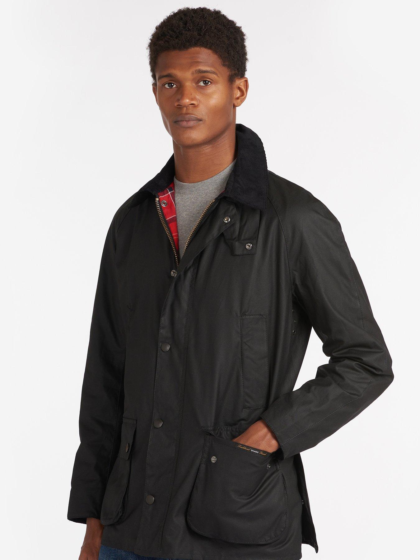 Barbour store jacket black