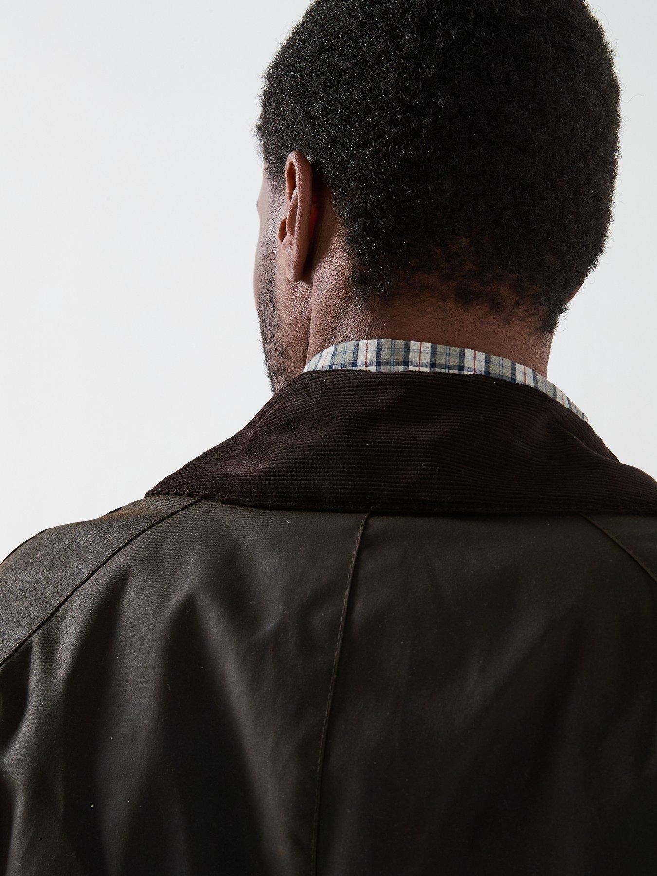 Image 5 of 6 of Barbour Ashby Wax Jacket - Olive Green