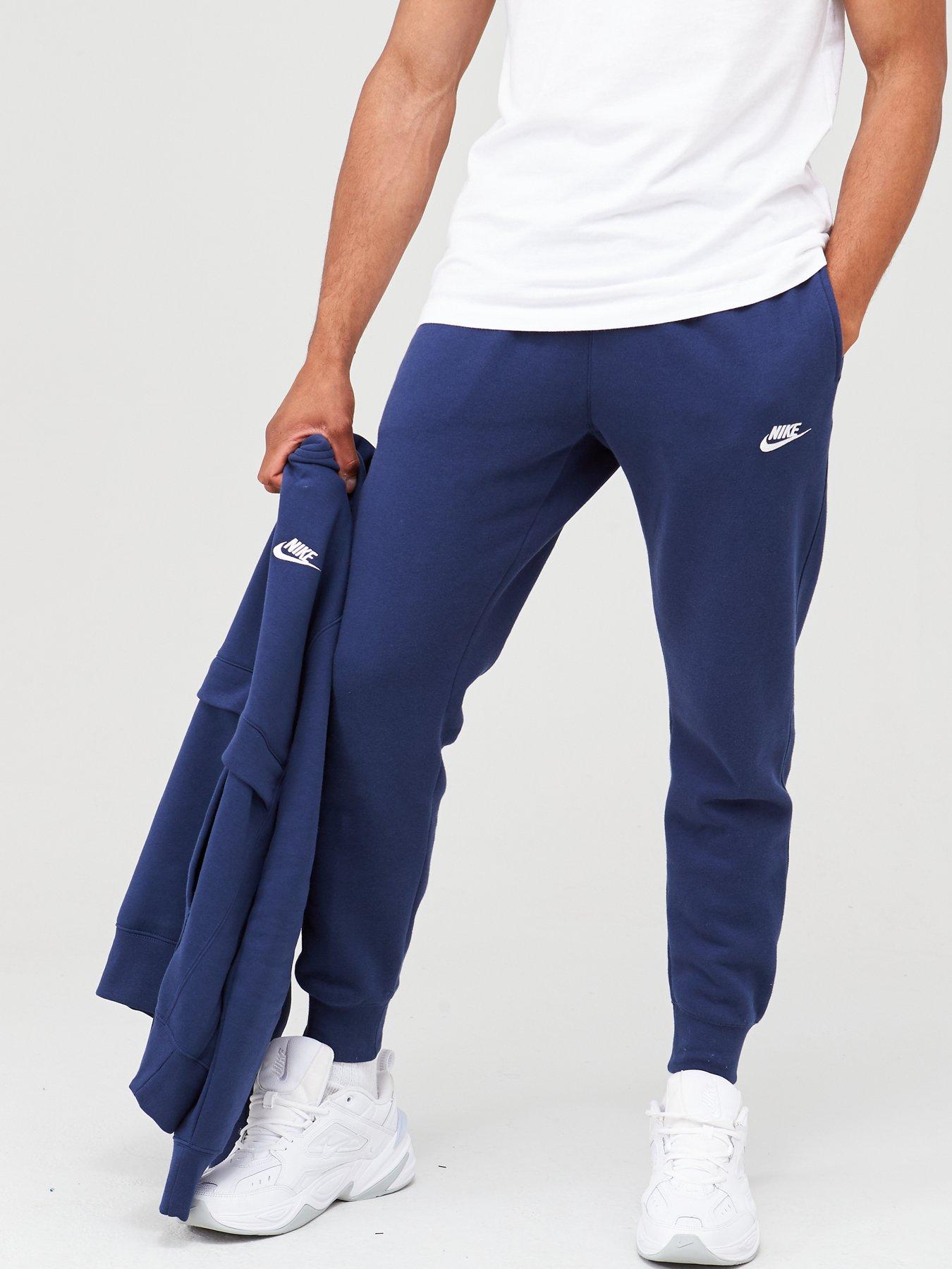 Navy nike store tracksuit mens