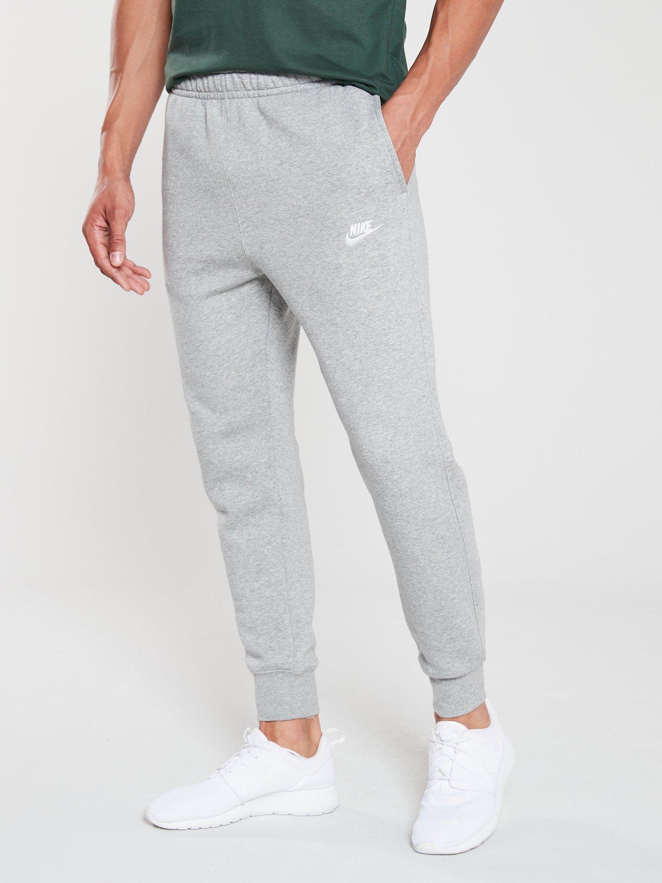 gray nike sweatpants for men