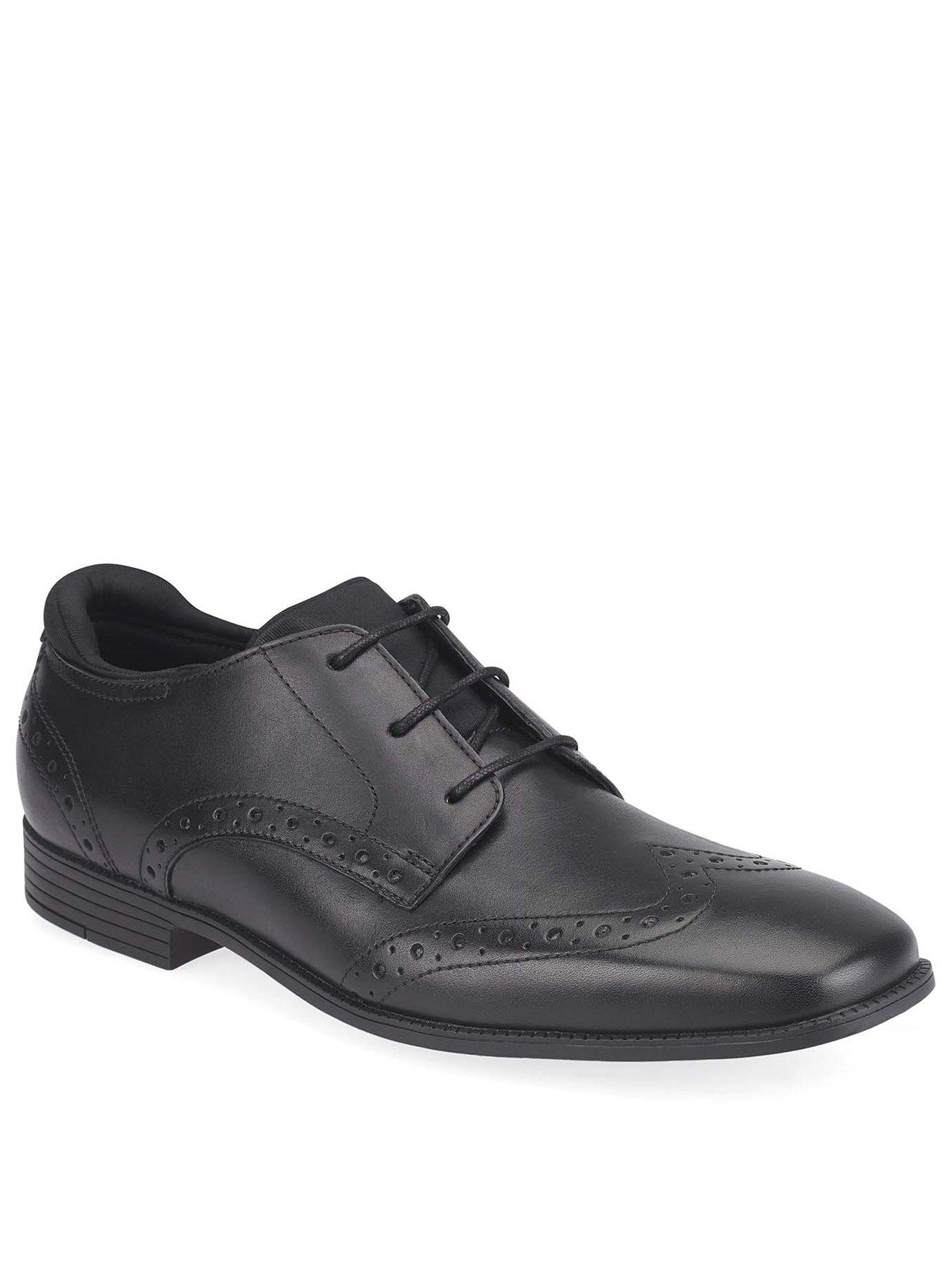 Boys lace sale up school shoes