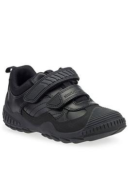 start-rite-boysnbspextremenbspleather-double-riptape-durablenbspschool-shoes-black