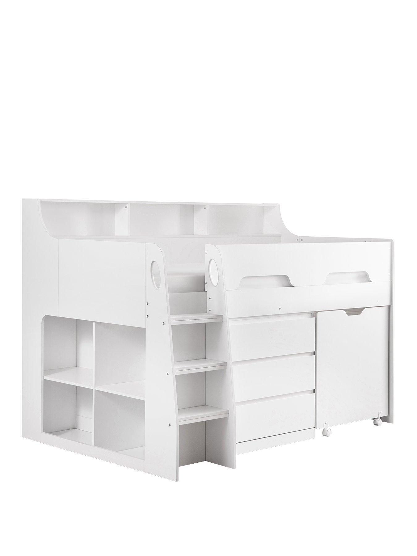 julian-bowen-noah-midsleeper-bed-with-desk-drawers-and-shelvingnbspstillFront