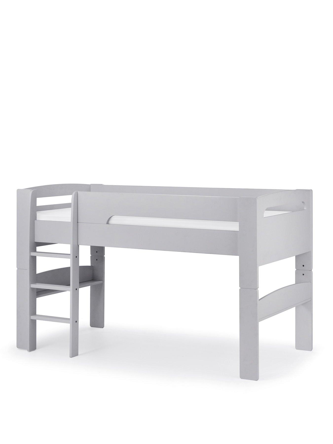 Image 3 of 4 of Julian Bowen Nova Grey Midsleeper Bed with Blue Star Tent