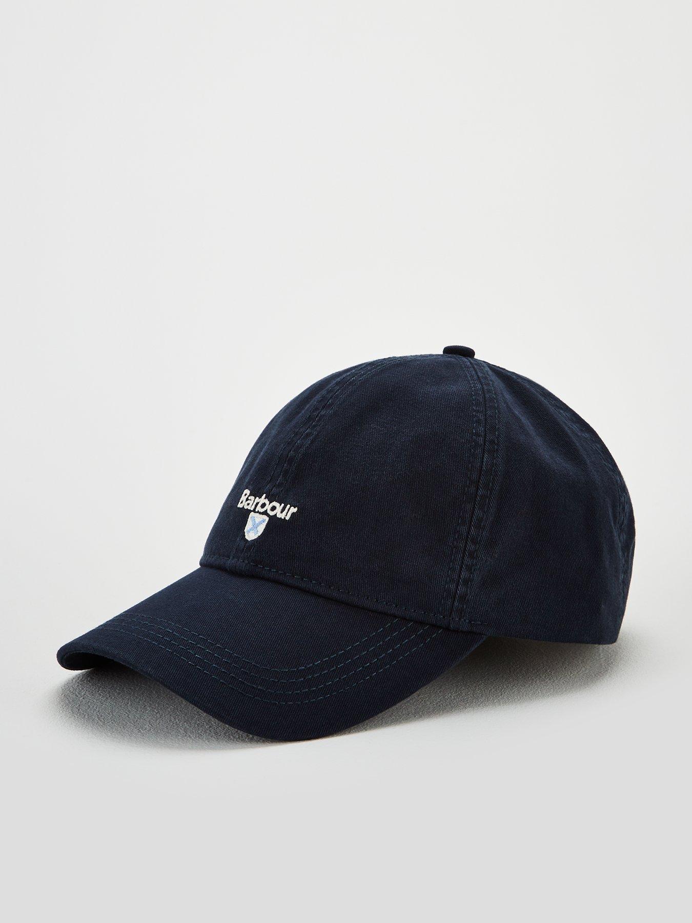 Image 1 of 3 of Barbour Cascade Embroidered Logo Sports Cap - Navy