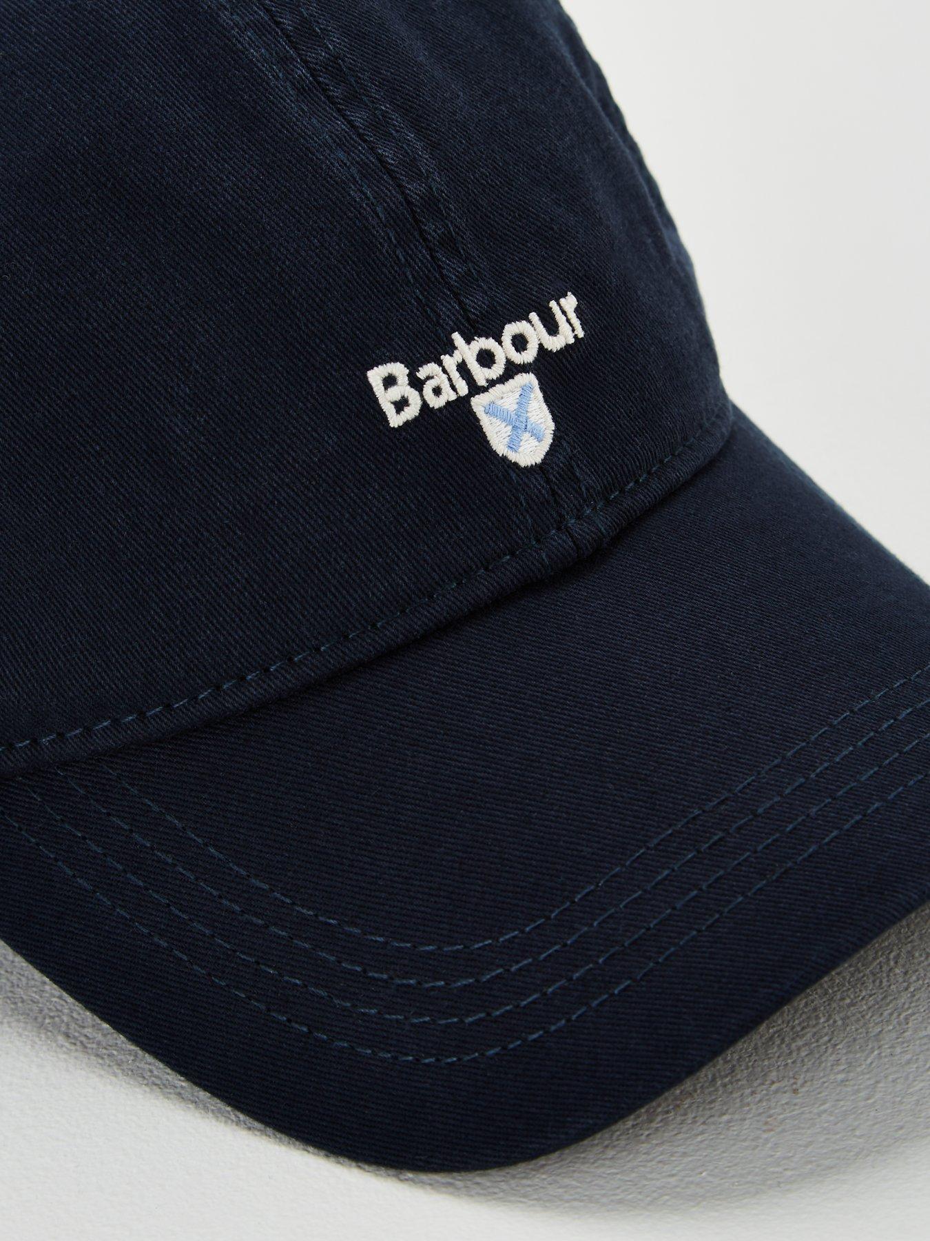 Image 2 of 3 of Barbour Cascade Embroidered Logo Sports Cap - Navy
