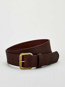 barbour-matte-leather-belt-brownnbsp