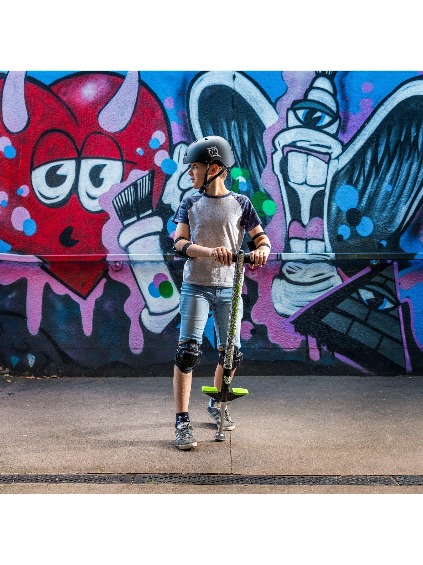 XOOTZ Xootz Pogo Stick - Green, Ages 5+