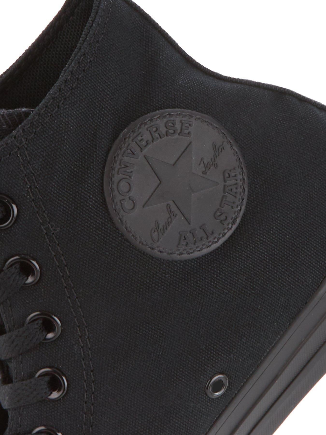 Image 6 of 6 of Converse Mens Hi Top Trainers - Black
