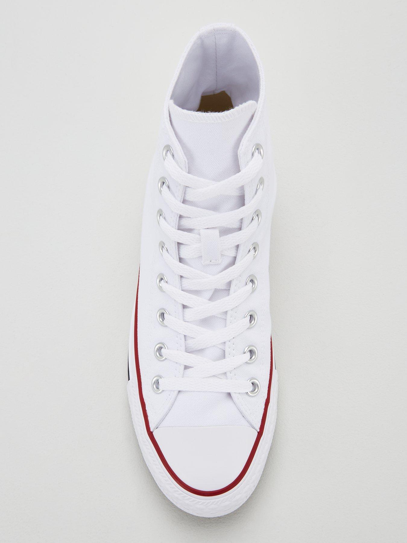 Image 3 of 5 of Converse Mens Hi Top Trainers - White