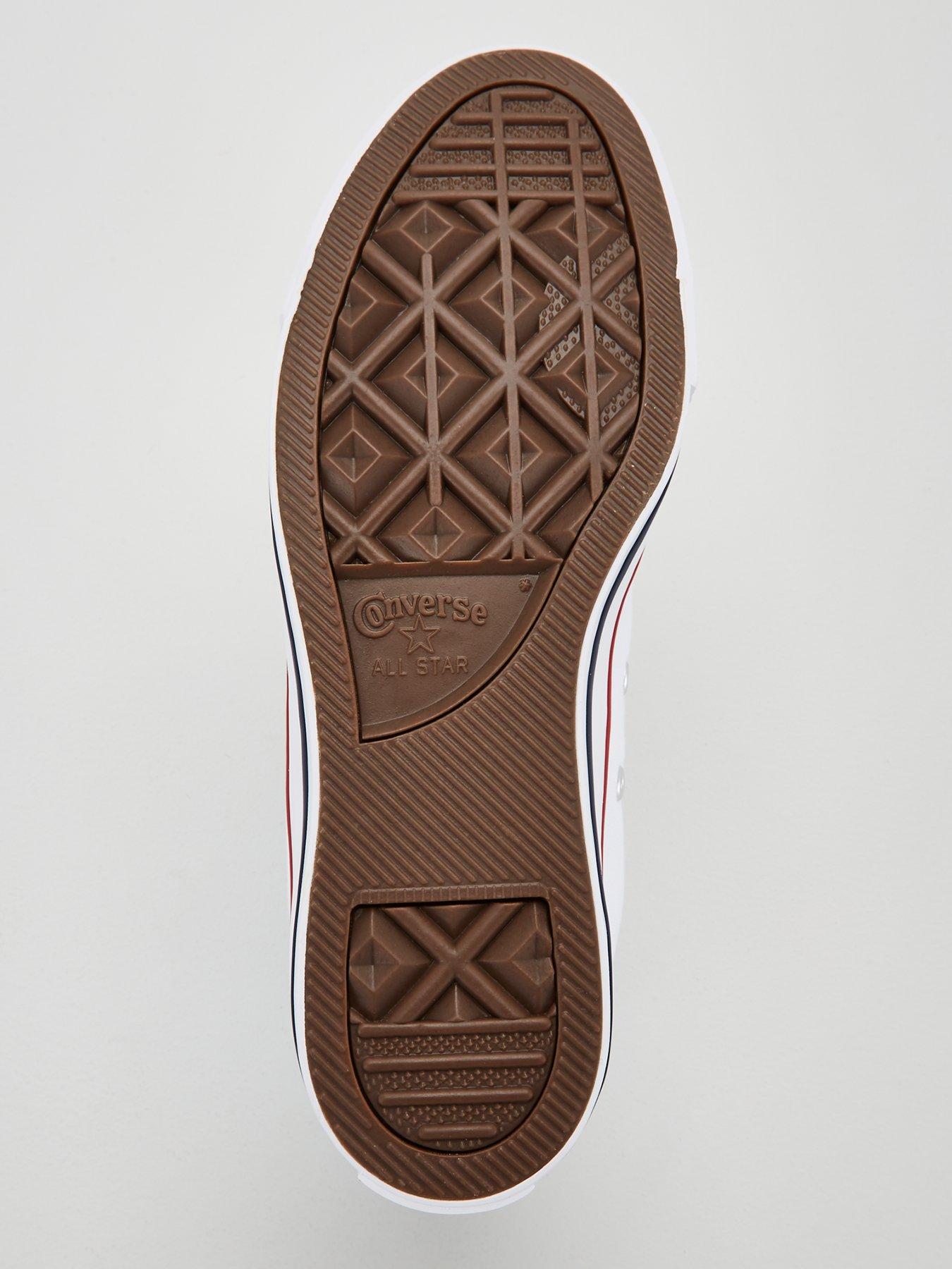 Image 4 of 5 of Converse Mens Hi Top Trainers - White