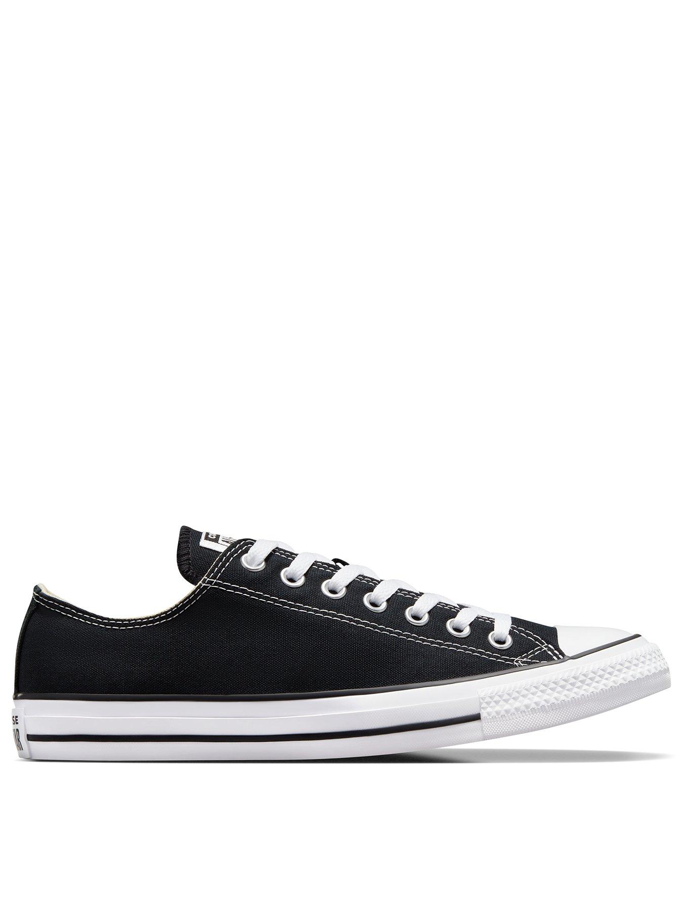 Converse all star 2024 ox black mens