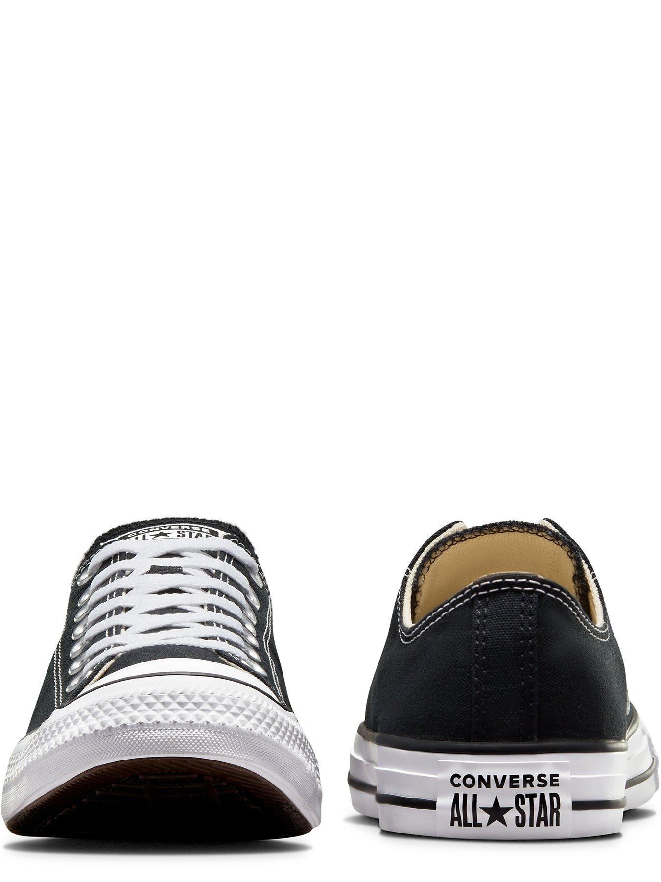 Image 2 of 6 of Converse Mens Ox Trainers - Black