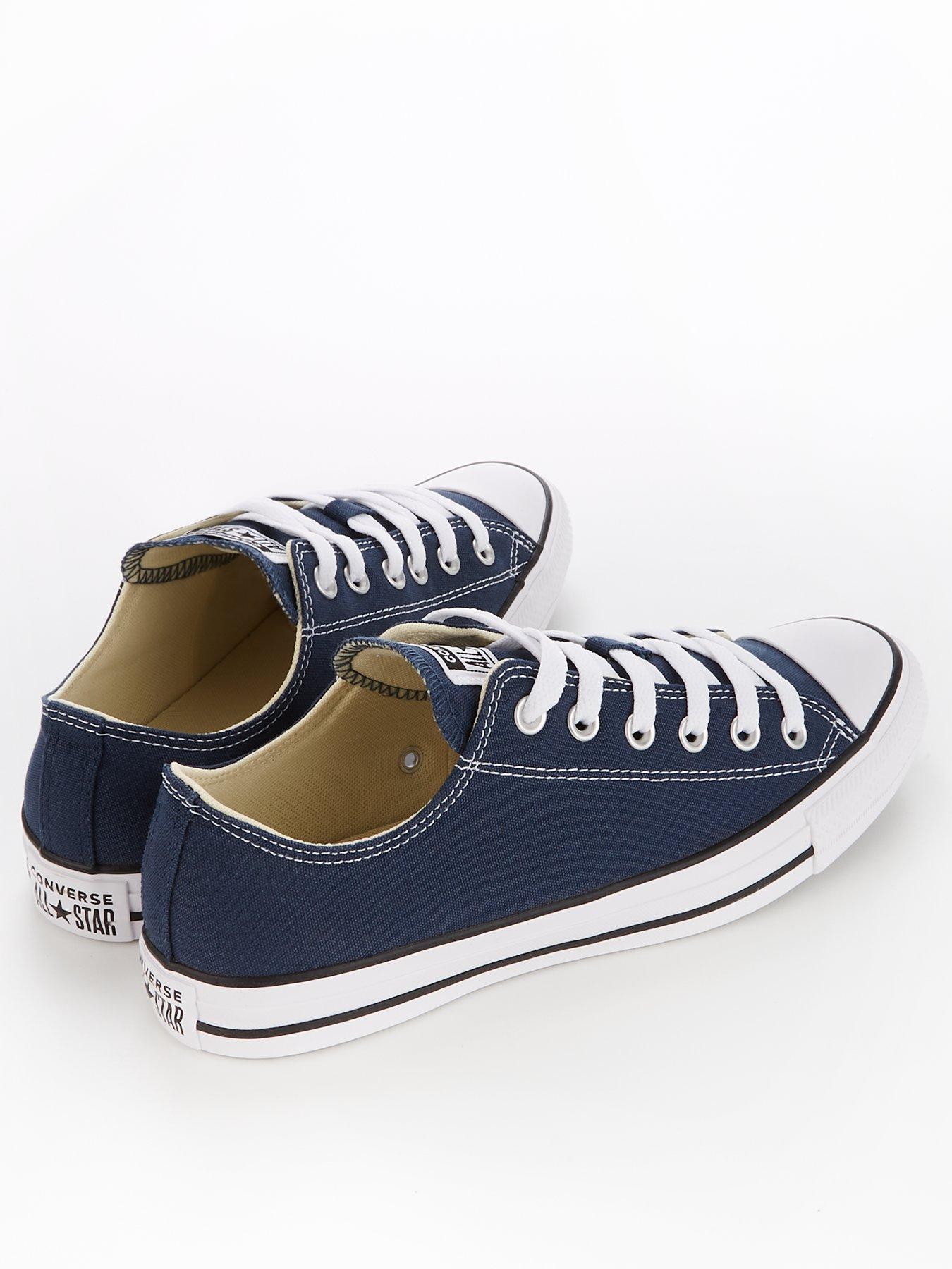 Mens navy 2025 converse shoes