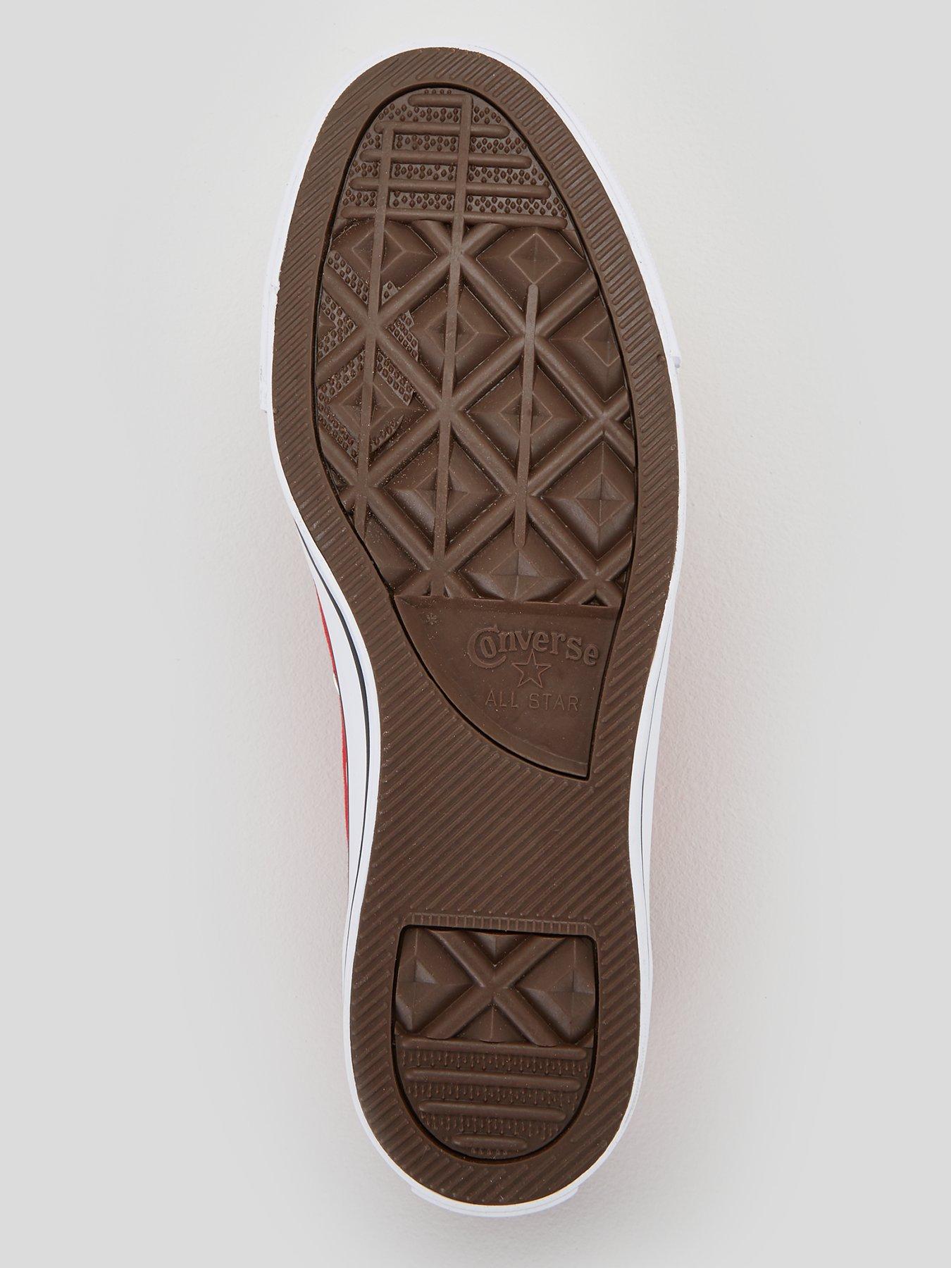 Image 5 of 6 of Converse Mens Ox Trainers - Red