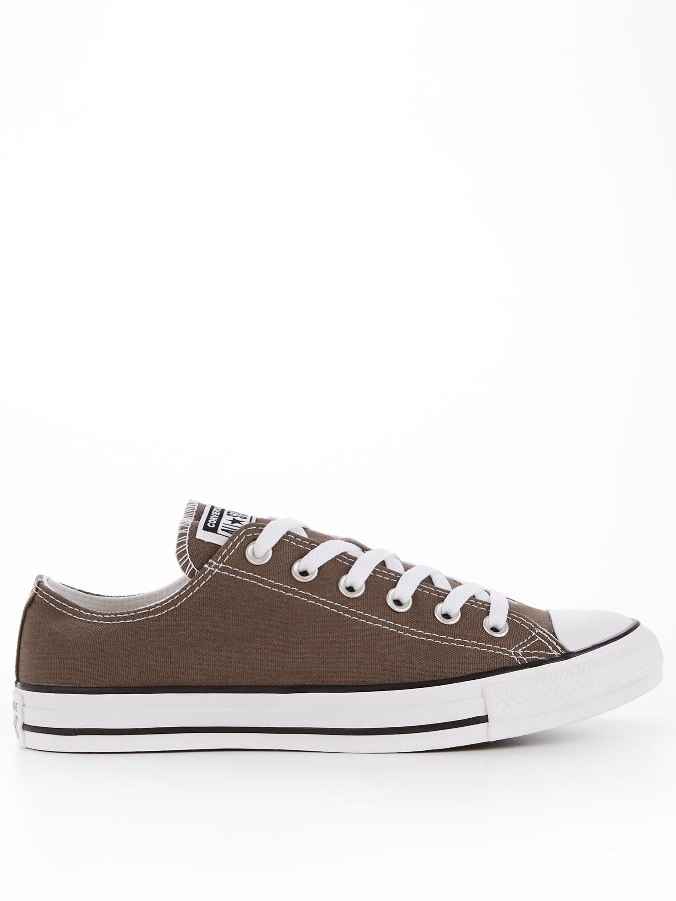 Image 1 of 6 of Converse Mens Ox Trainers - Dark Grey
