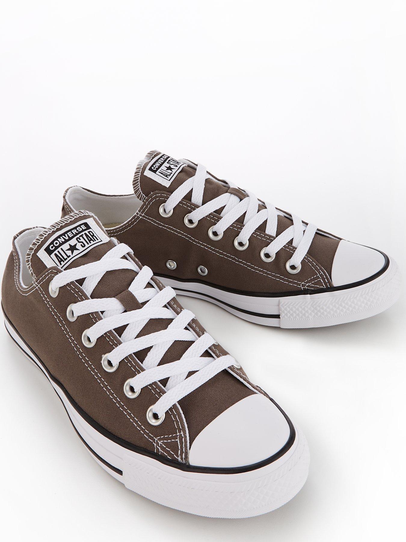 Image 2 of 6 of Converse Mens Ox Trainers - Dark Grey