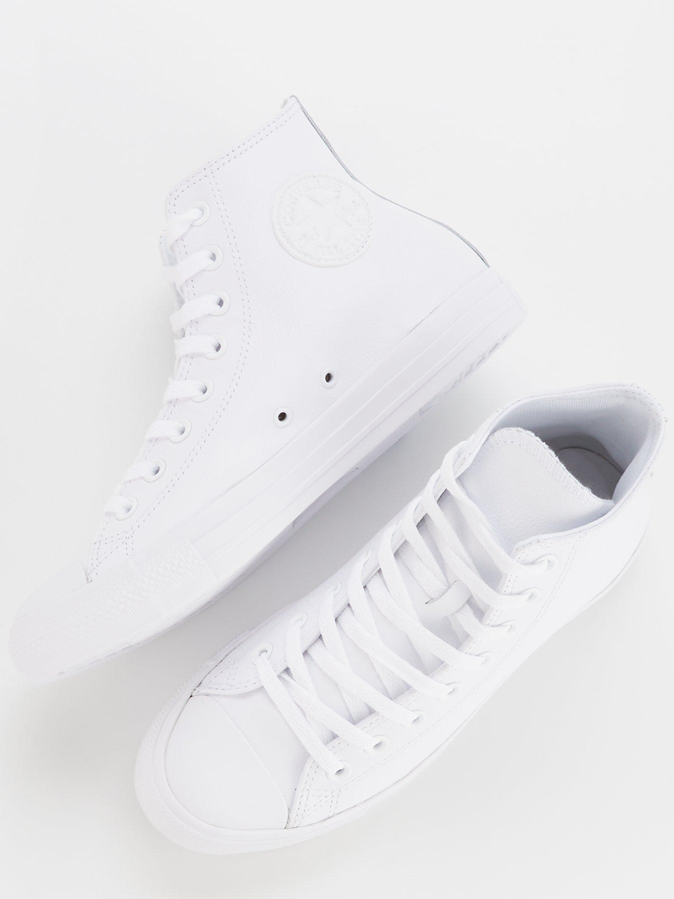 converse-mens-tonal-leather-hi-top-trainers-whiteoutfit