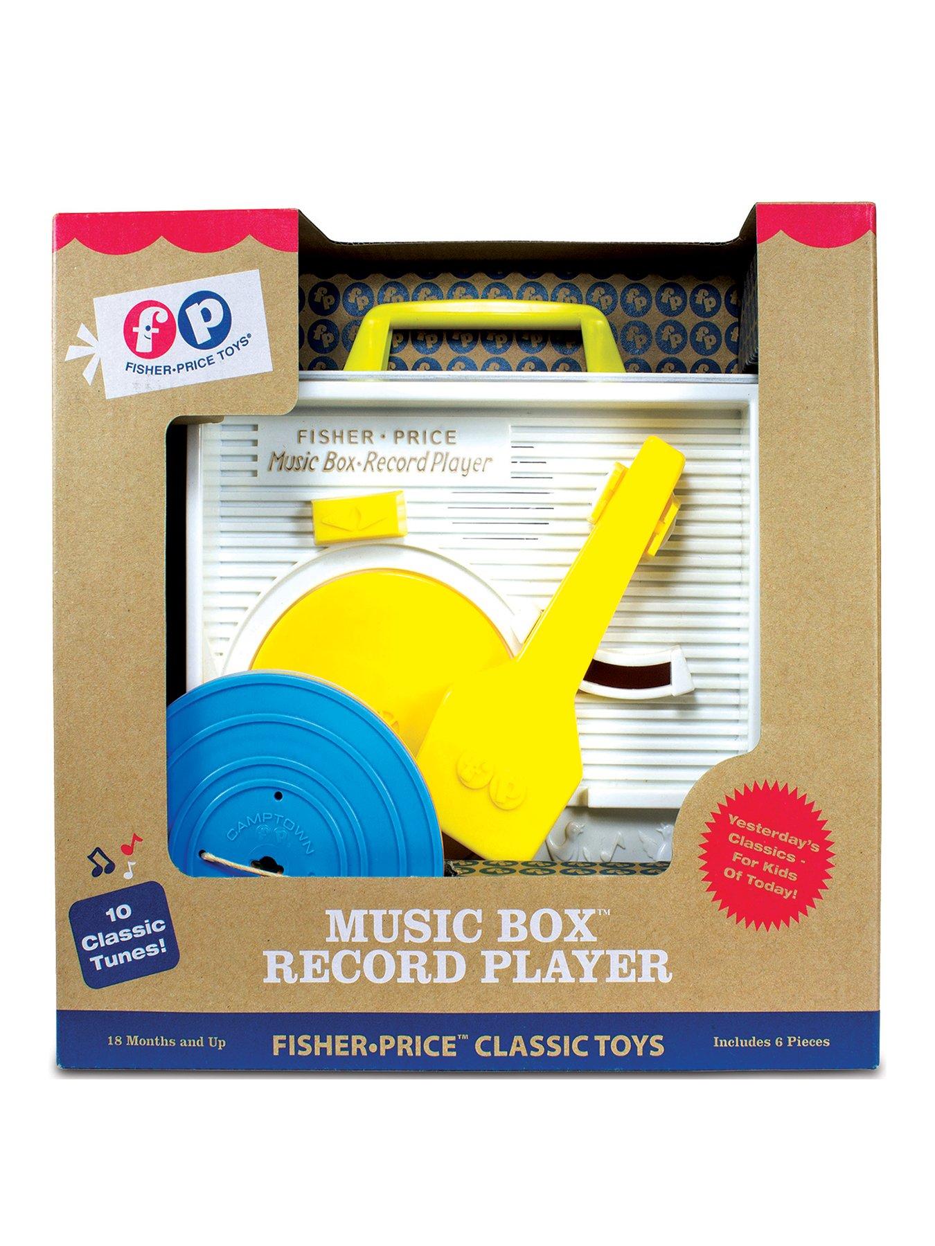 Music box sales record player