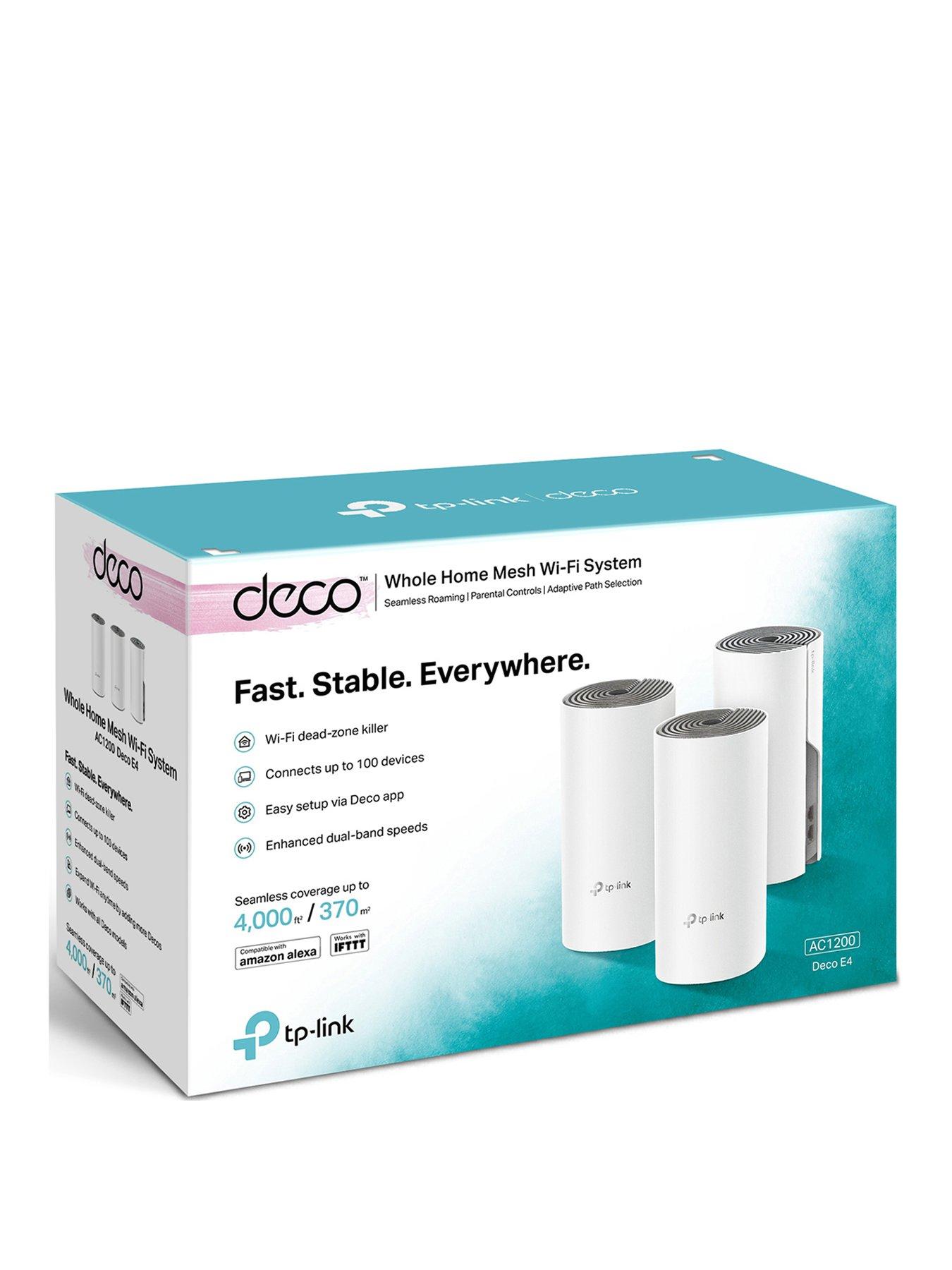Image 3 of 7 of TP Link Deco E4 (3-Pack) AC1200 Whole Home Wi-Fi