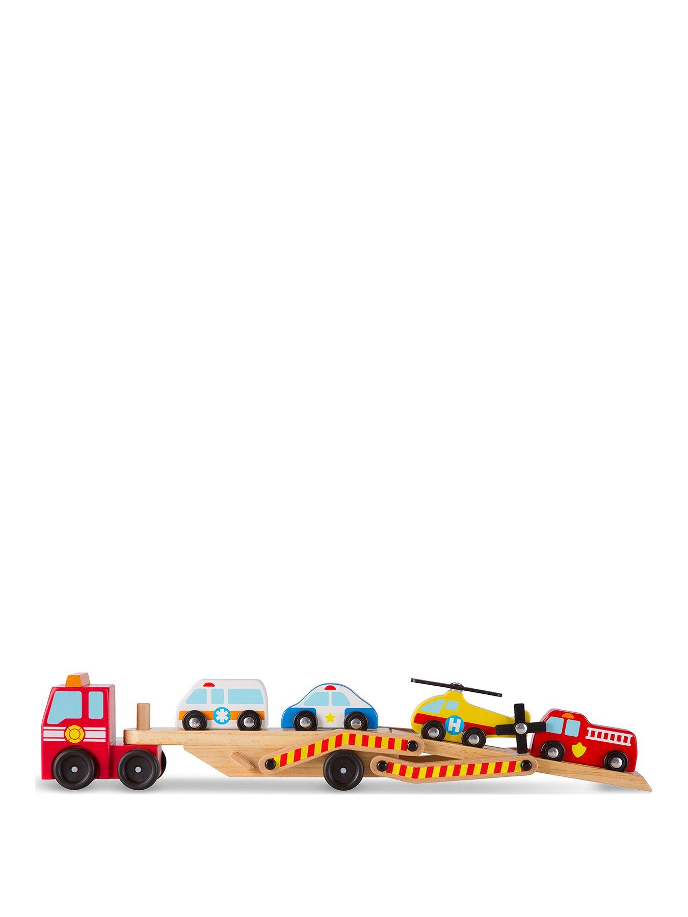 Image 1 of 6 of Melissa & Doug Emergency Vehicle Carrier