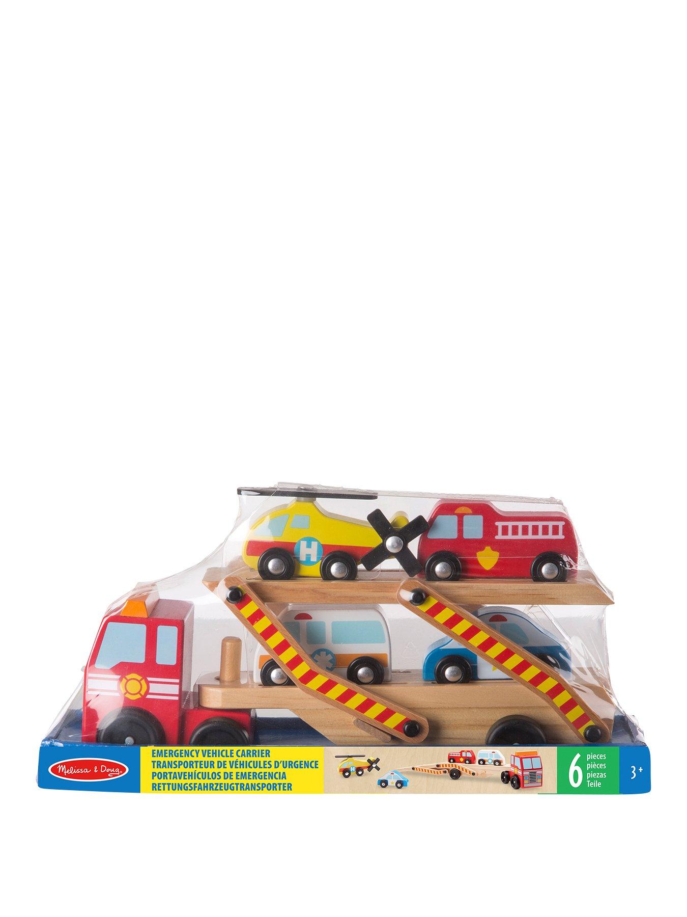 Image 2 of 6 of Melissa & Doug Emergency Vehicle Carrier
