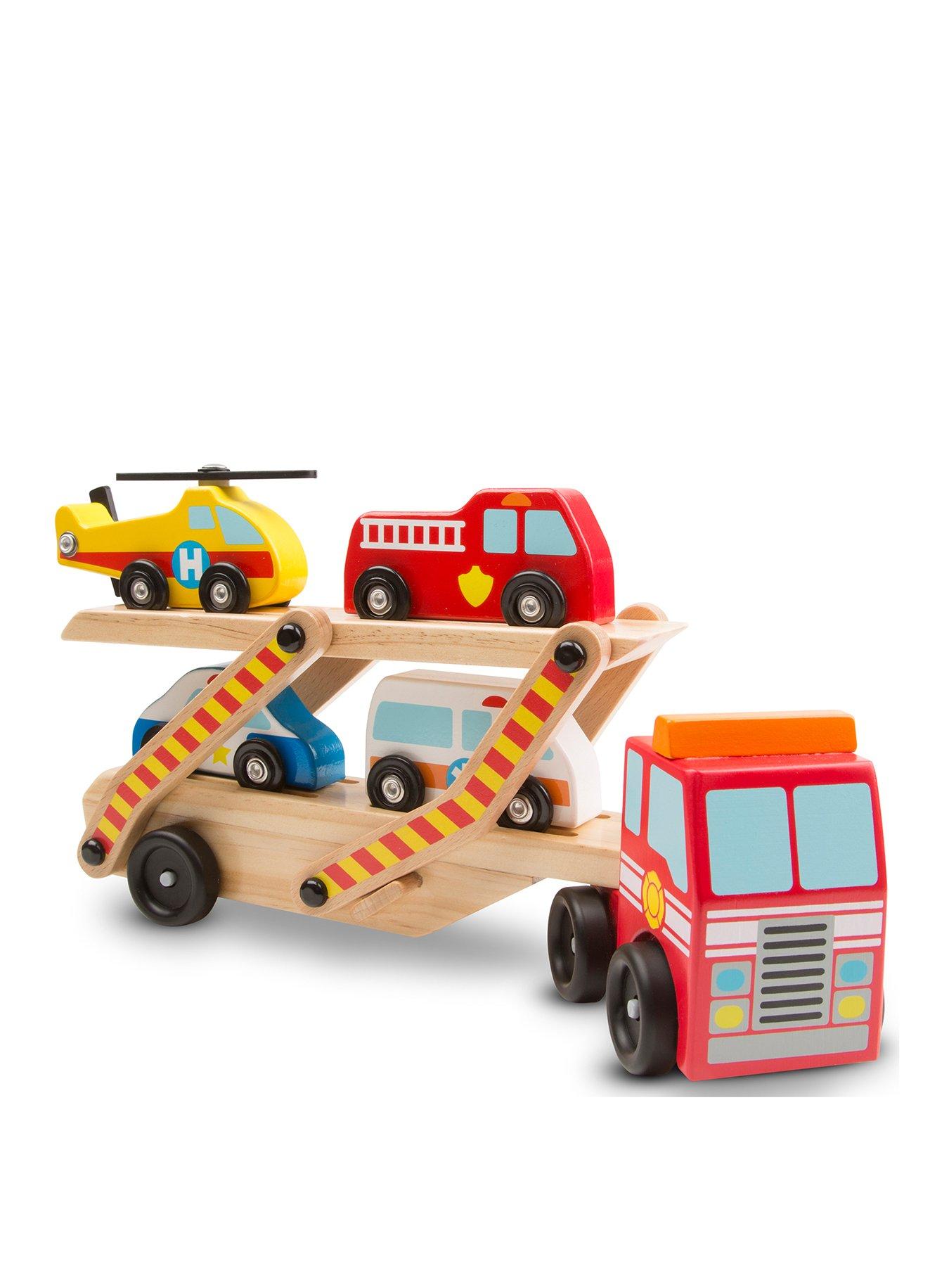 Image 3 of 6 of Melissa & Doug Emergency Vehicle Carrier