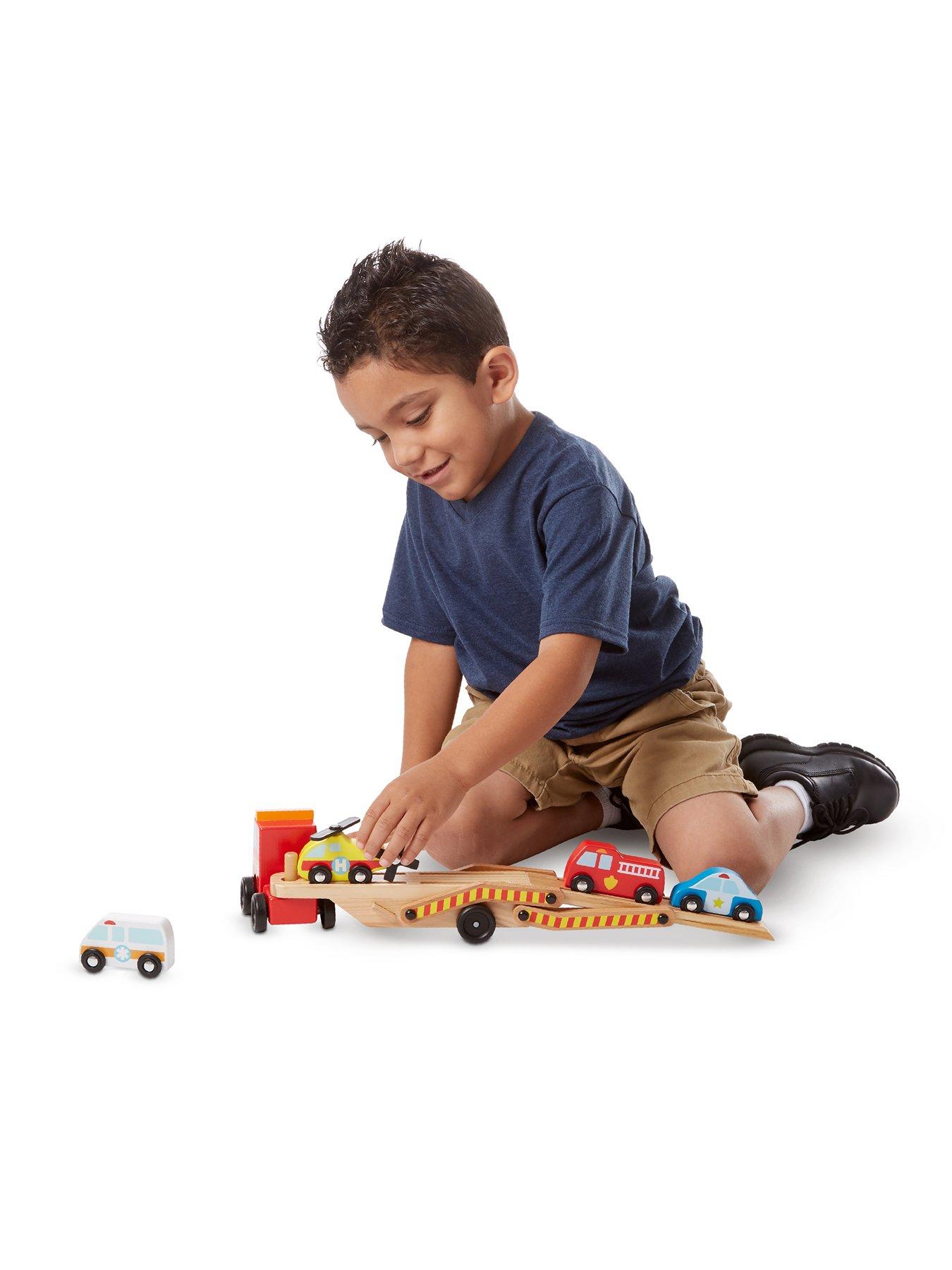 Image 5 of 6 of Melissa & Doug Emergency Vehicle Carrier