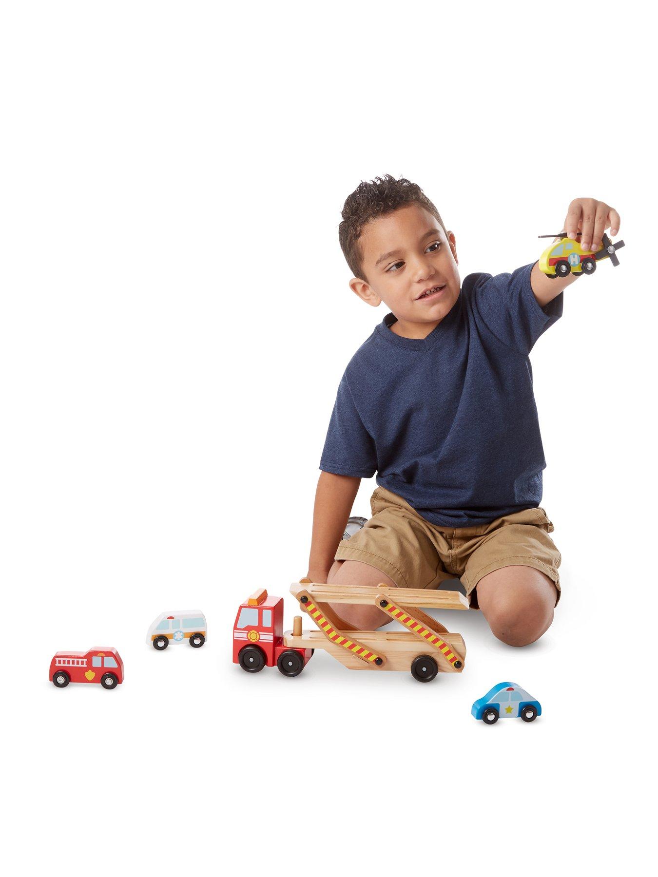 Image 6 of 6 of Melissa & Doug Emergency Vehicle Carrier