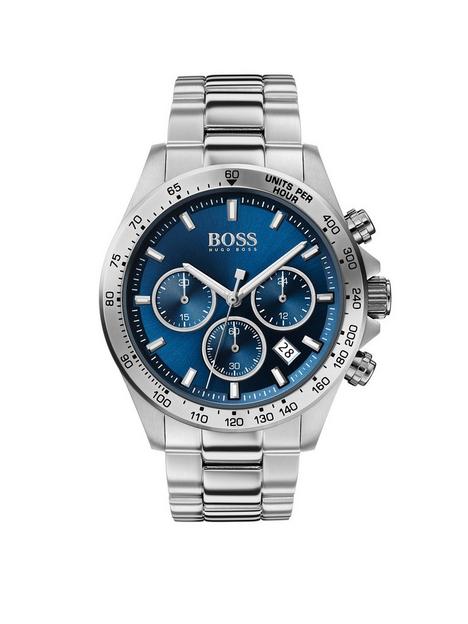 boss-hero-sport-lux-blue-sunray-chronograph-dial-stainless-steel-bracelet-mens-watch