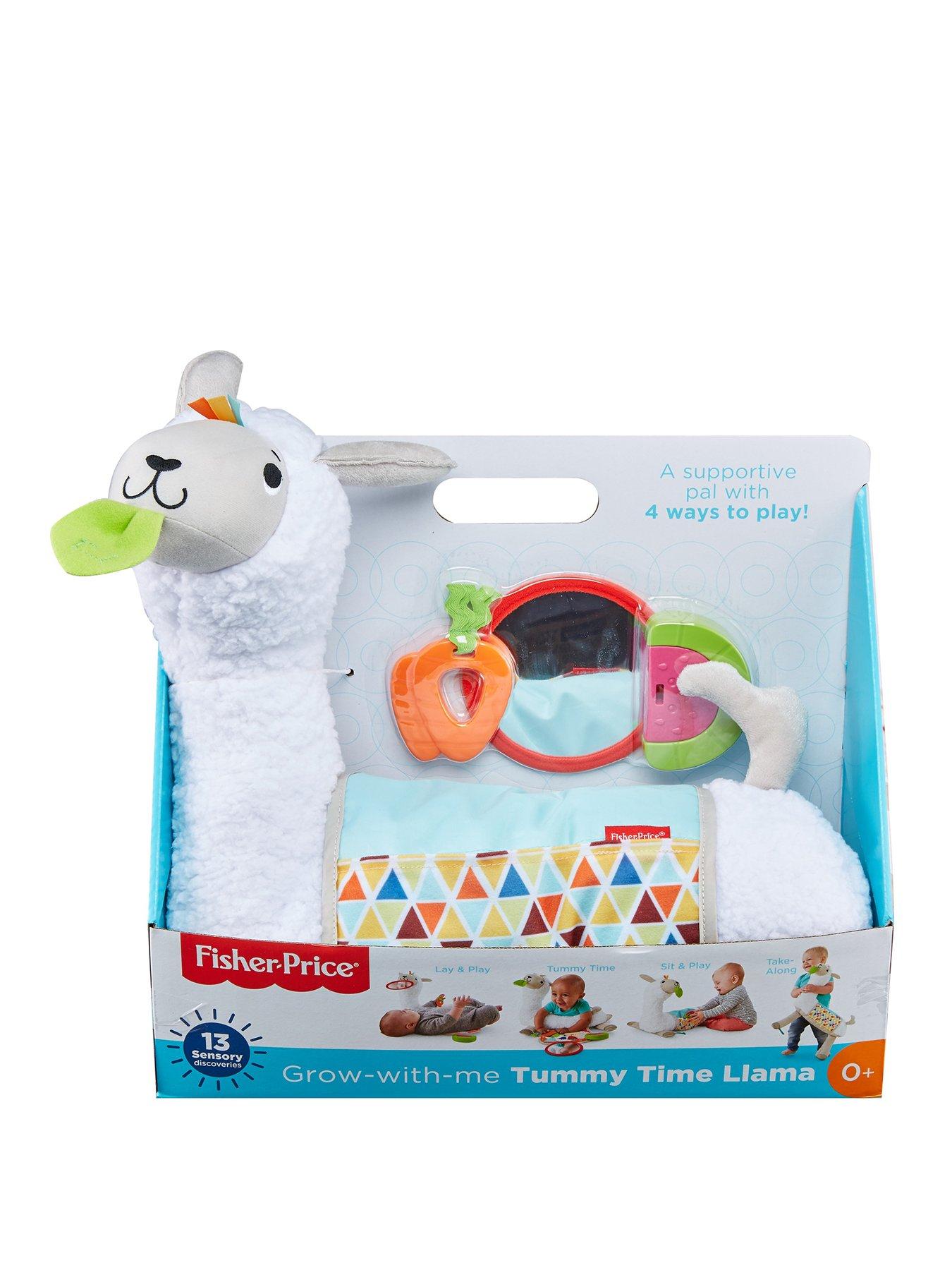 Image 2 of 7 of Fisher-Price Grow-With-Me Tummy Time Llama