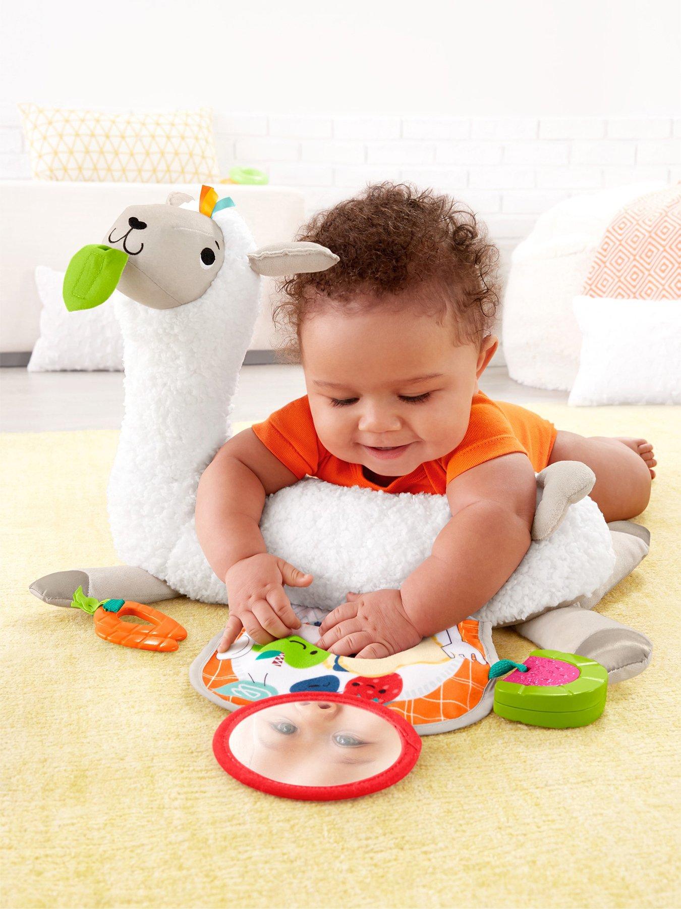 Image 3 of 7 of Fisher-Price Grow-With-Me Tummy Time Llama