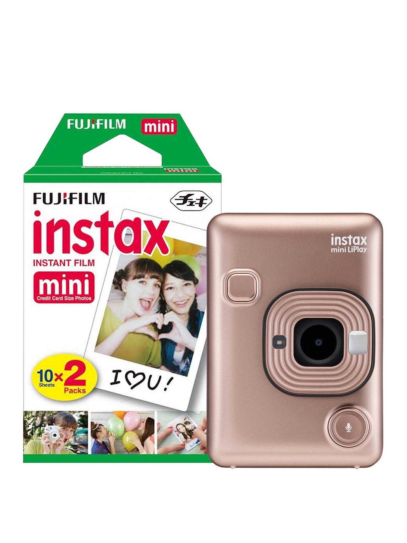  Fujifilm Instax Mini 40 Instant Camera Vintage Black. + Value  Pack (40 Sheets) Shutter Accessories Bundle, Includes Style Compatible  Carrying Case, Black Photo Album 64 Pockets : Electronics