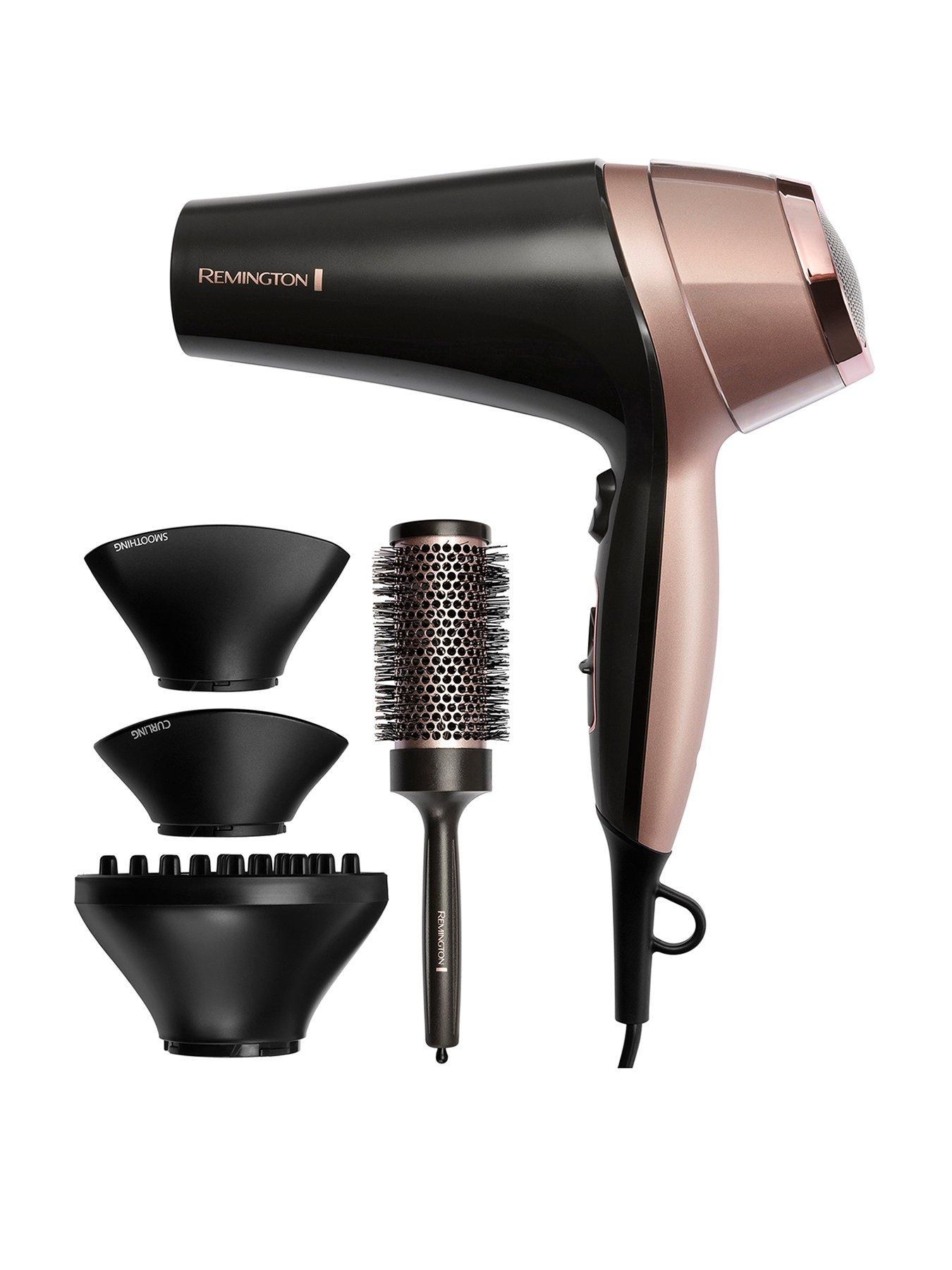 Remington Gold Dust Hair Dryer With Turbo Power & Ionic Conditioning Hair  Dryer