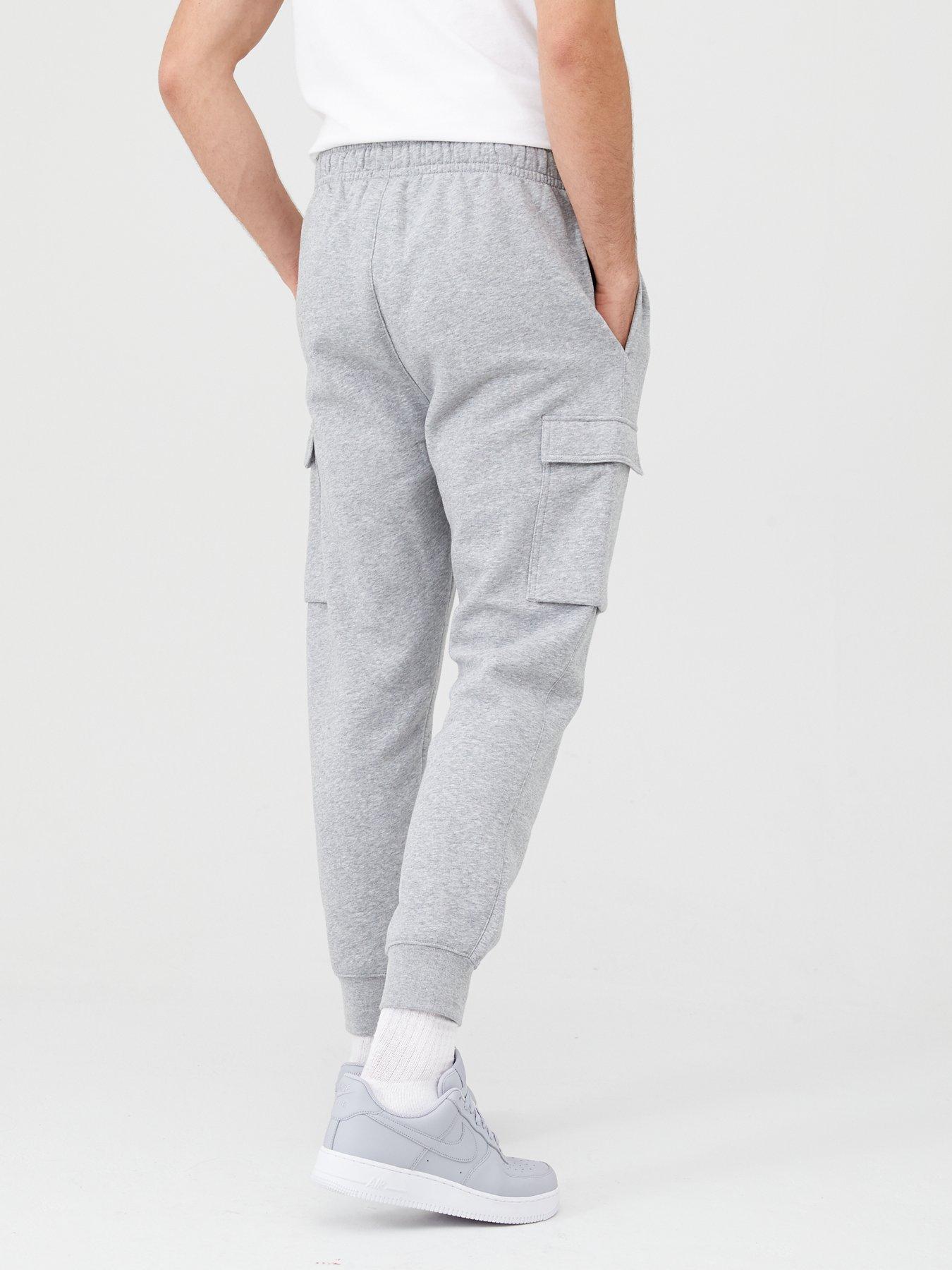 Nike club best sale joggers grey